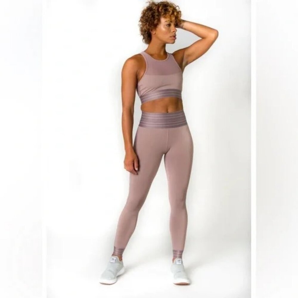 NWT Women's Beloforte Leggings in Dusty Rose size S